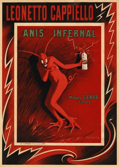 Leonetto Cappiello Anis Infernal II No3 - Poster