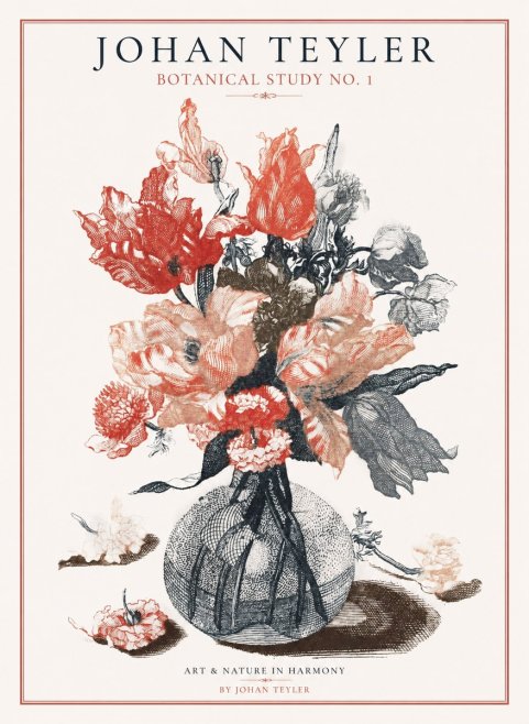 Johan Teyler Botanical Study No. 1 No1 - Poster