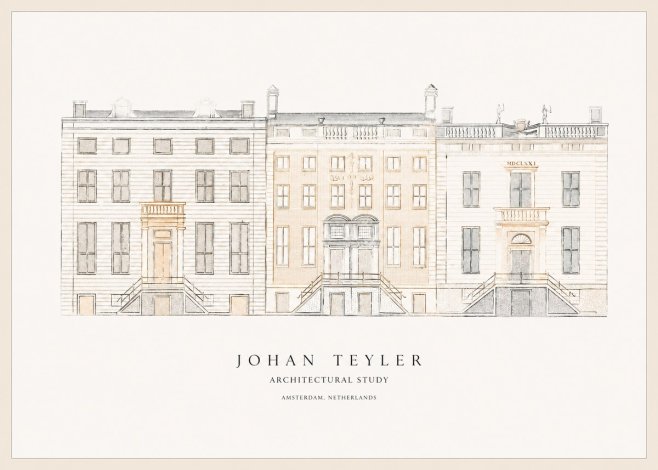 Johan Teyler Architectural Study II No1 - Poster