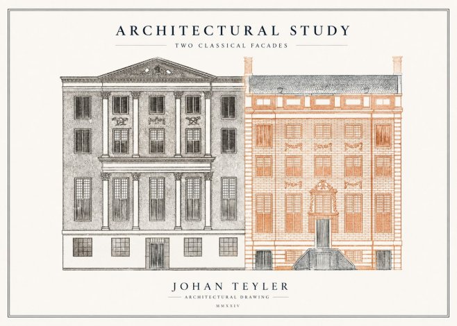 Johan Teyler Architectural Study III No5 - Poster