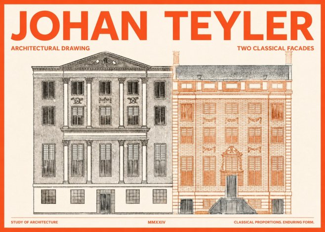 Johan Teyler Architectural Study III No6 - Poster