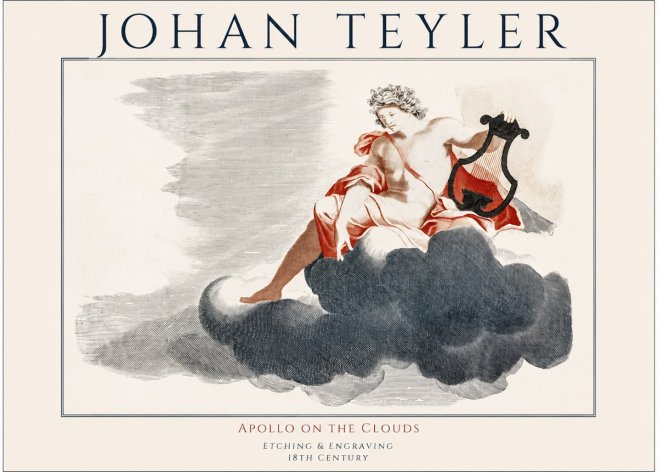 Johan Teyler Apollo on the Clouds No1 - Poster