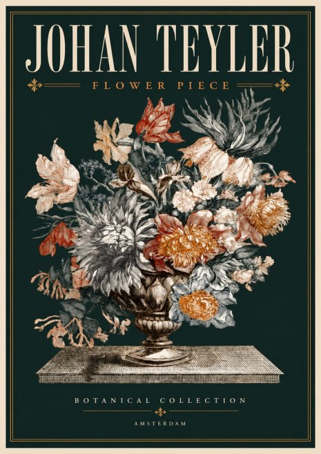 Johan Teyler Flower Piece No4 - Poster
