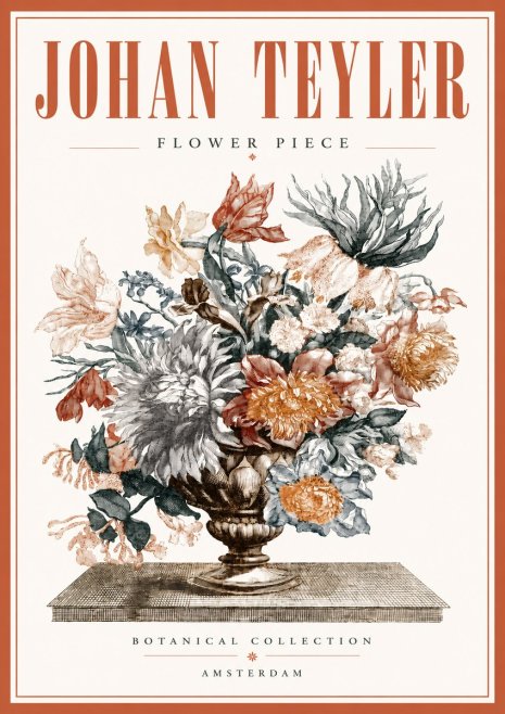 Johan Teyler Flower Piece No5 - Poster