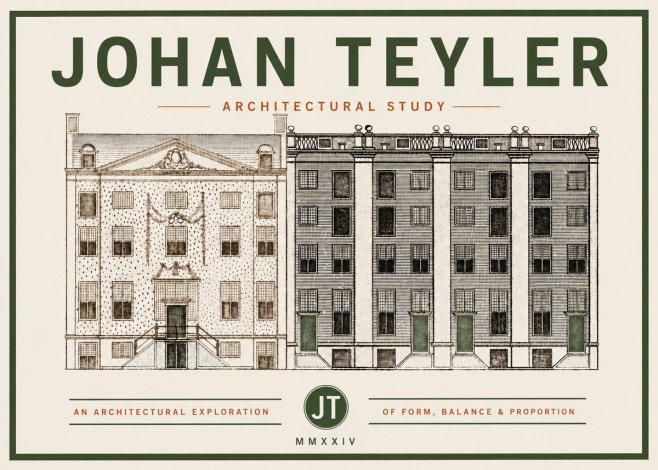 Johan Teyler Architectural Study IV No4 - Poster