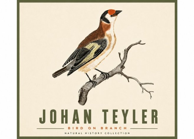 Johan Teyler Song of the Finch No5 - Poster