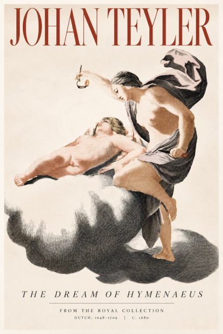 Johan Teyler The Dream of Hymenaeus No2 - Poster