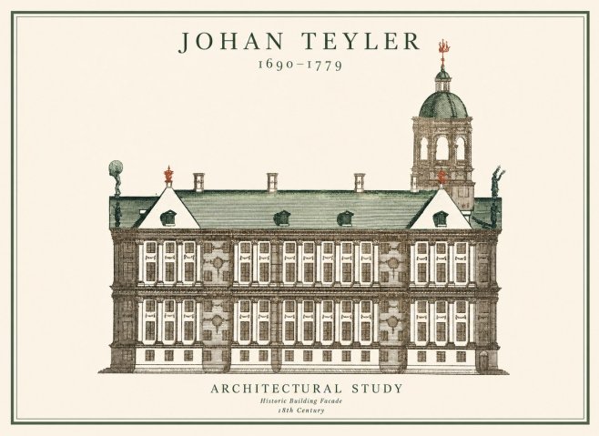 Johan Teyler Architectural Study V No1 - Poster