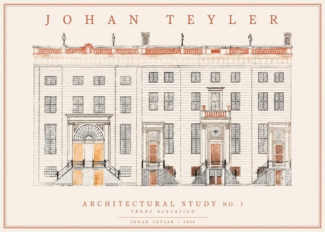 Johan Teyler Architectural Study VI No2 - Poster
