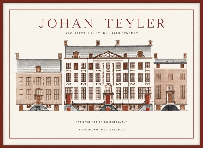 Johan Teyler Architectural Study VII No1 - Poster