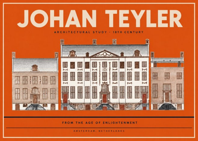 Johan Teyler Architectural Study VII No2 - Poster