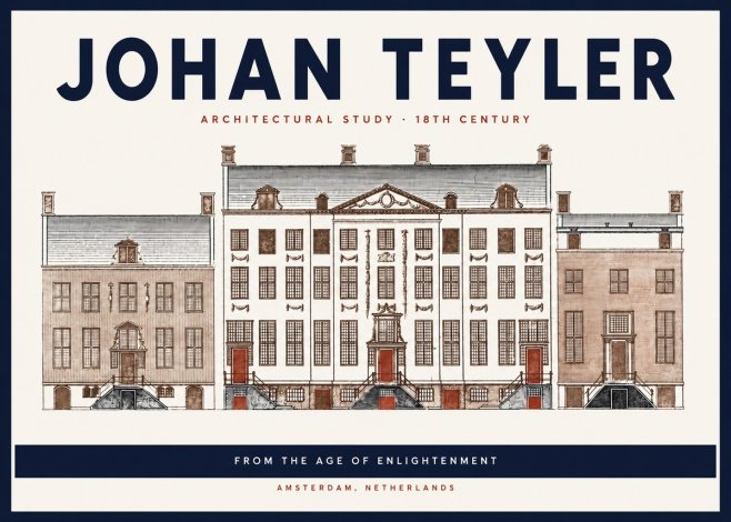 Johan Teyler Architectural Study VII No3 - Poster