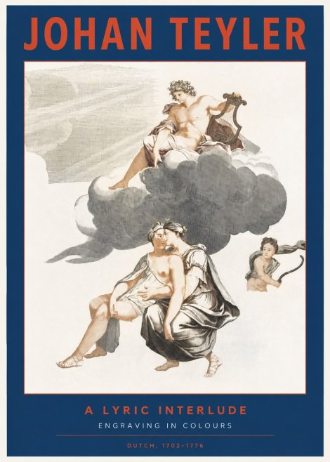 Johan Teyler Allegory of Music and Love No3 - Poster