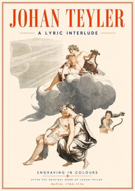 Johan Teyler Allegory of Music and Love No6 - Poster