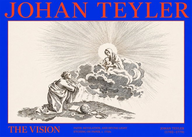 Johan Teyler The Vision No2 - Poster