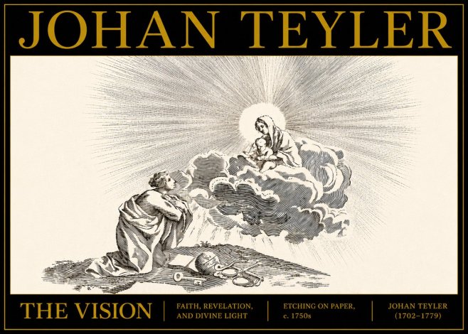 Johan Teyler The Vision No3 - Poster