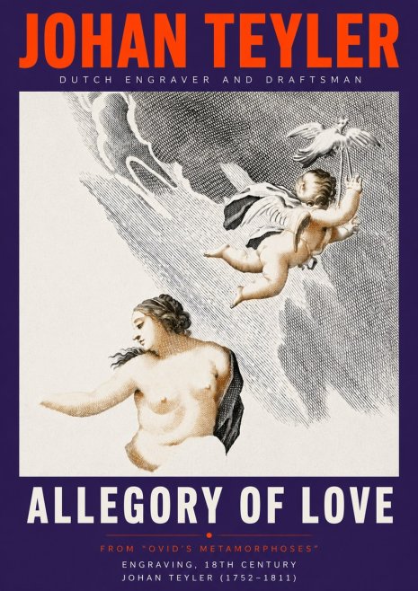 Johan Teyler Allegory of Love No5 - Poster