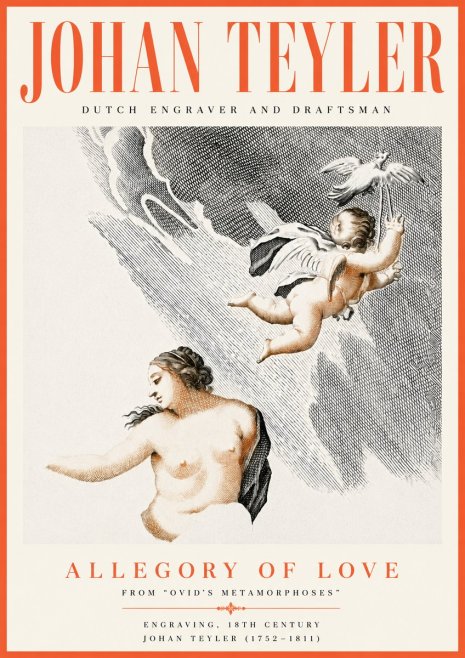 Johan Teyler Allegory of Love No6 - Poster