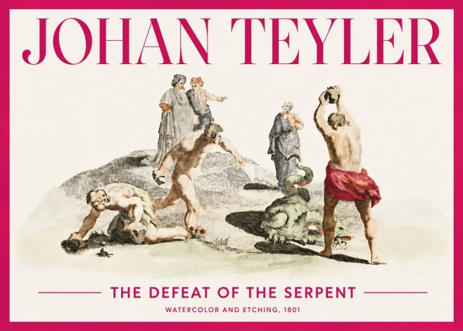 Johan Teyler Study of Ulysses and Polyphemus No4 - Poster