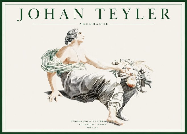 Johan Teyler Abundance No3 - Poster