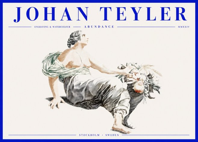 Johan Teyler Abundance No4 - Poster