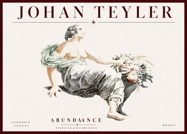 Johan Teyler Abundance No5 - Poster