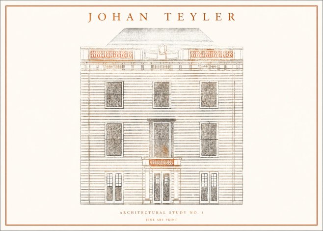 Johan Teyler Architectural Study No. 1 II No1 - Poster