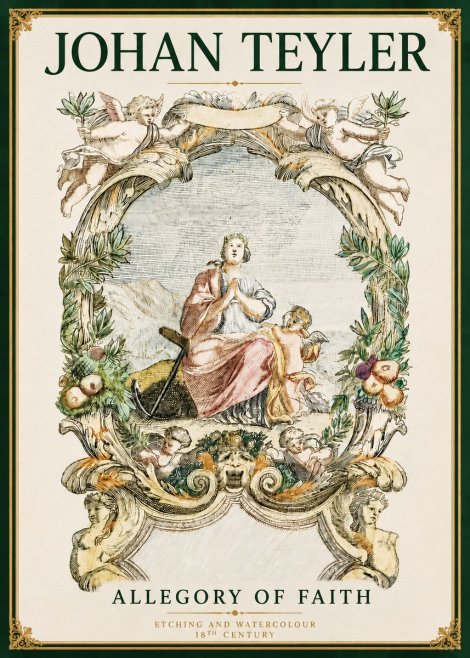 Johan Teyler Allegory of Faith No4 - Poster