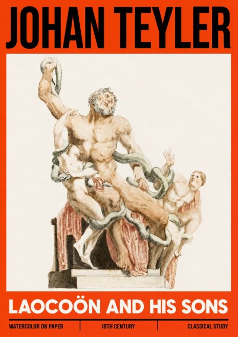 Johan Teyler The Laocoön Group No6 - Poster