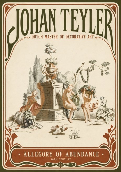 Johan Teyler Allegory of Abundance No2 - Poster