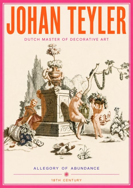 Johan Teyler Allegory of Abundance No4 - Poster