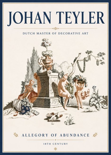 Johan Teyler Allegory of Abundance No5 - Poster