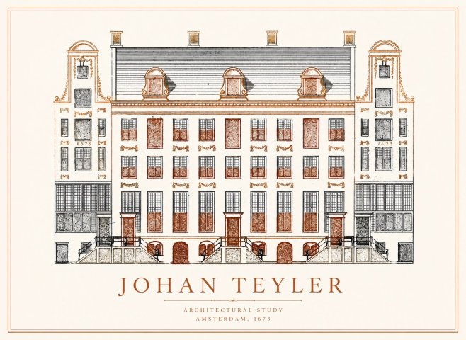 Johan Teyler Architectural Study VIII No1 - Poster