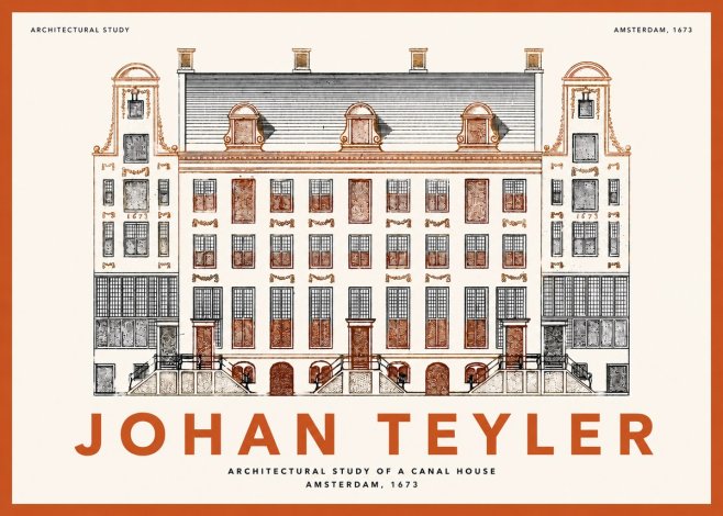 Johan Teyler Architectural Study VIII No2 - Poster