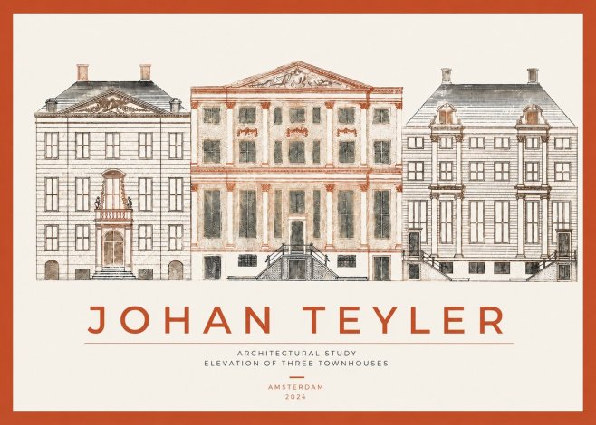 Johan Teyler Architectural Study IX No3 - Poster