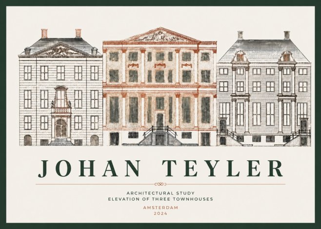 Johan Teyler Architectural Study IX No4 - Poster