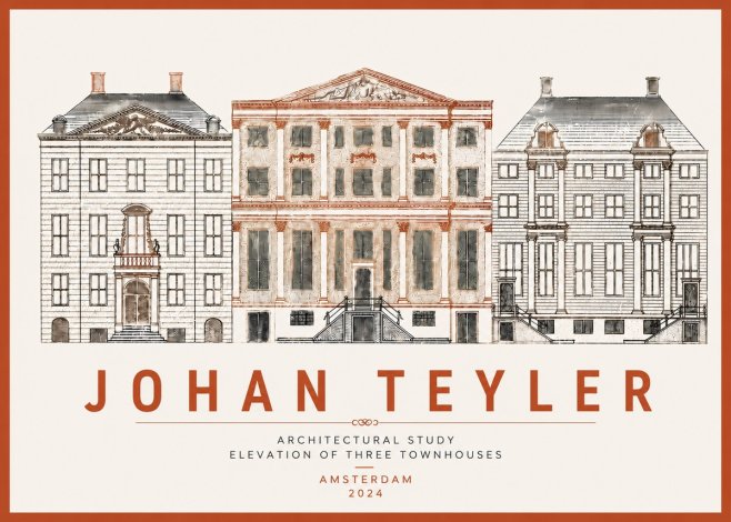 Johan Teyler Architectural Study IX No6 - Poster