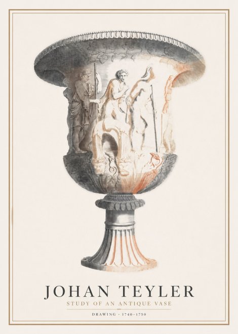 Johan Teyler Classical Urn No2 - Poster