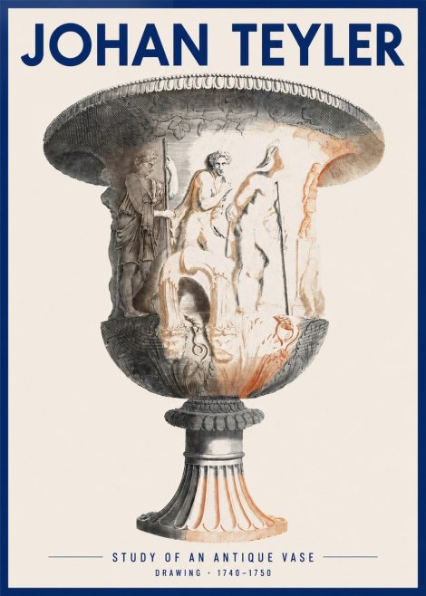 Johan Teyler Classical Urn No3 - Poster