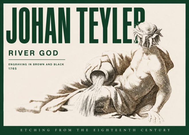 Johan Teyler River God No5 - Poster