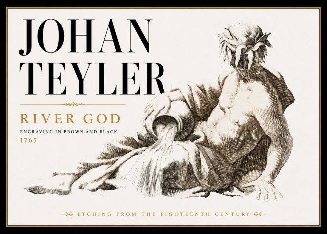 Johan Teyler River God No6 - Poster