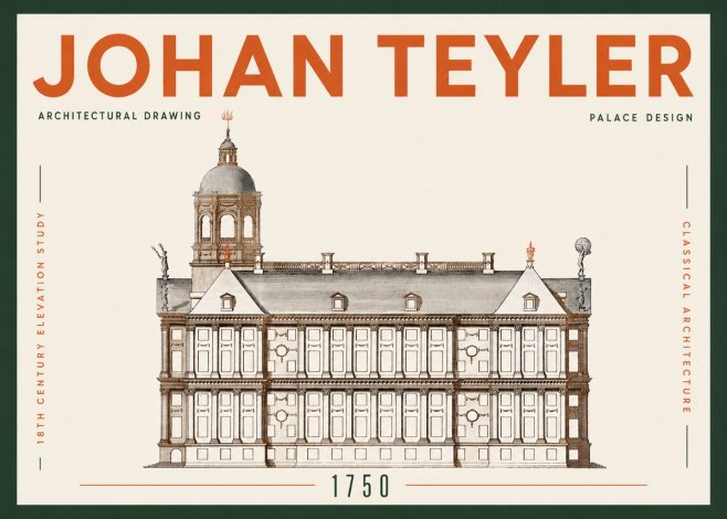 Johan Teyler Palace Design No5 - Poster