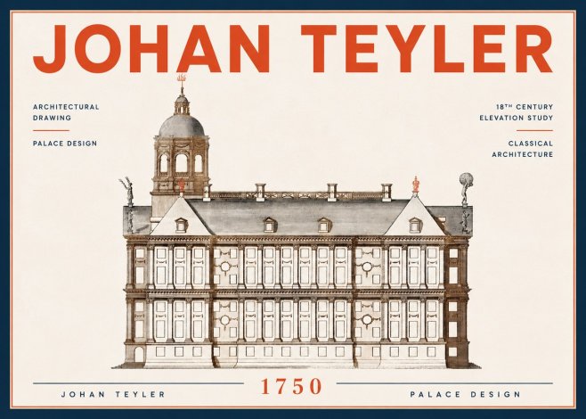 Johan Teyler Palace Design No6 - Poster