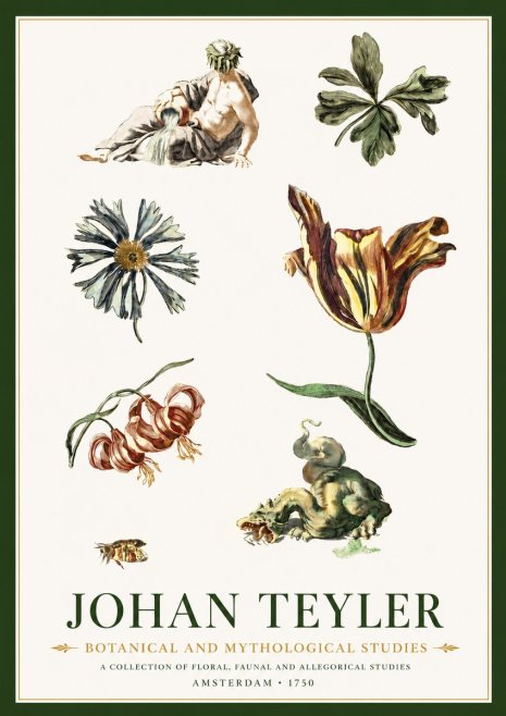 Johan Teyler Botanical and Mythological Studies No4 - Poster