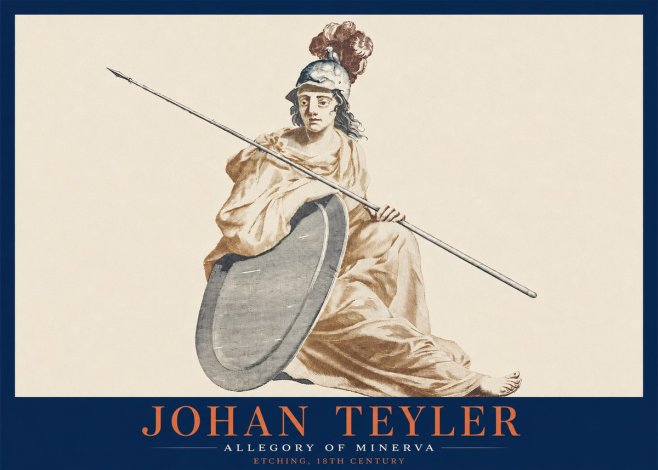 Johan Teyler Allegory of Minerva No2 - Poster