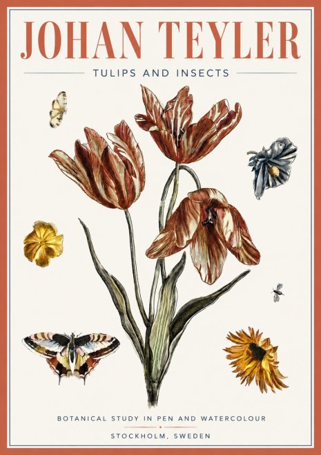 Johan Teyler Tulips and Insects No6 - Poster