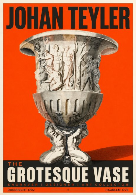 Johan Teyler The Grotesque Vase No2 - Poster