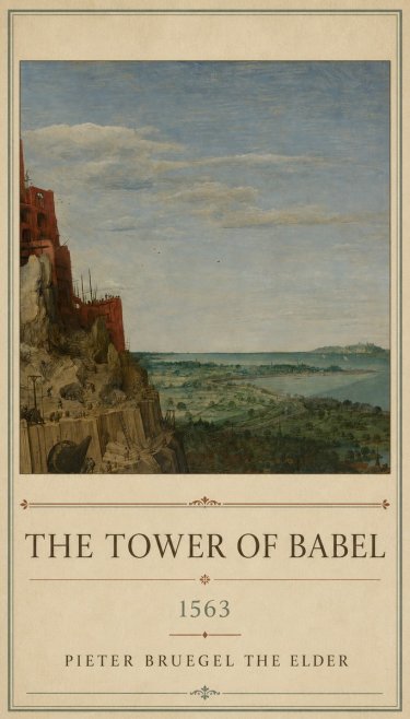 Pieter Bruegel The Tower of Babel X No1 - Poster