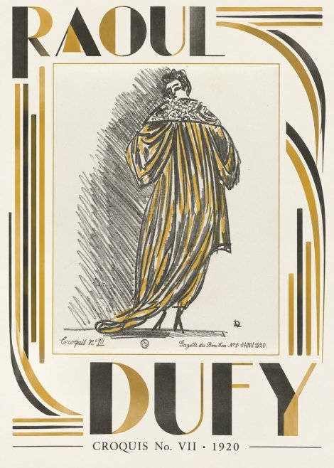 Raoul Dufy Croquis No. Vii No3 - Poster