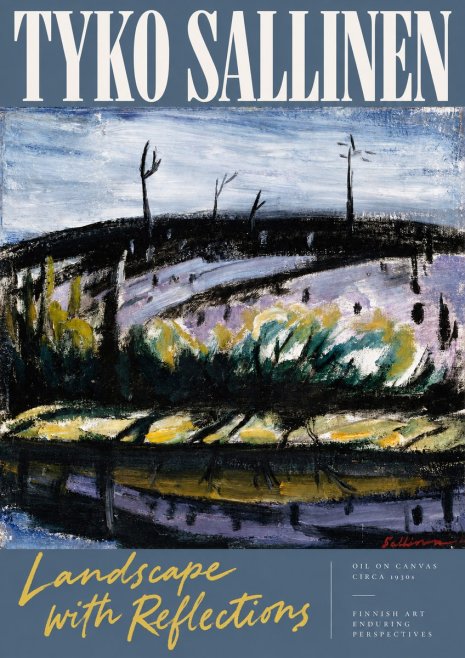Tyko Sallinen Landscape with Reflections No2 - Poster